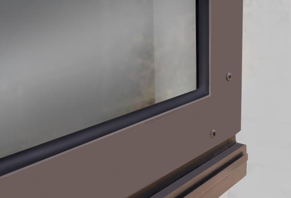 Secure – Hybrid aluminium and steel window