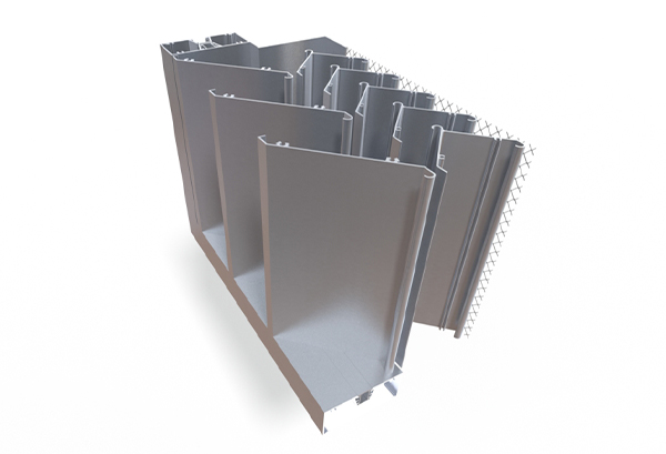 LV200 – Double stage vertical louvre